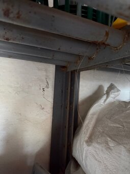 PRŮMYSLOVÉ OCELOVÉ REGÁLY | 180×100×33 cm | VYSOKÁ NOSNOST - 4