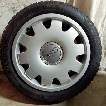 15" plechová kola – 5x100 – AUDI (ŠKODA, VW, SEAT) - 4