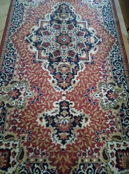 Perský vlněný koberec,ložnicová sada 3 kusy - 4