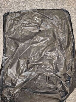 Pláštěnka do deště cyklistická, černá - 4