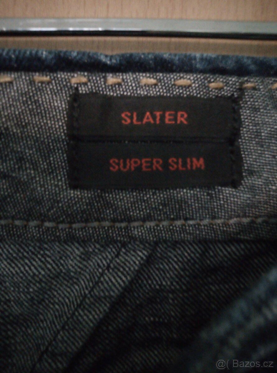 Luxusní italské džíny Seal Kay - 5