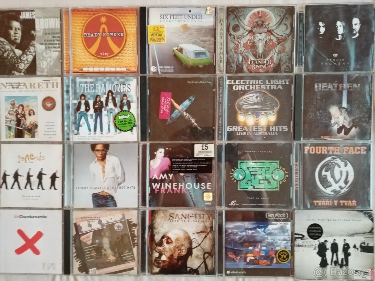 Orig. rock CD bezbuklet a odrene od 49 Kc - 5