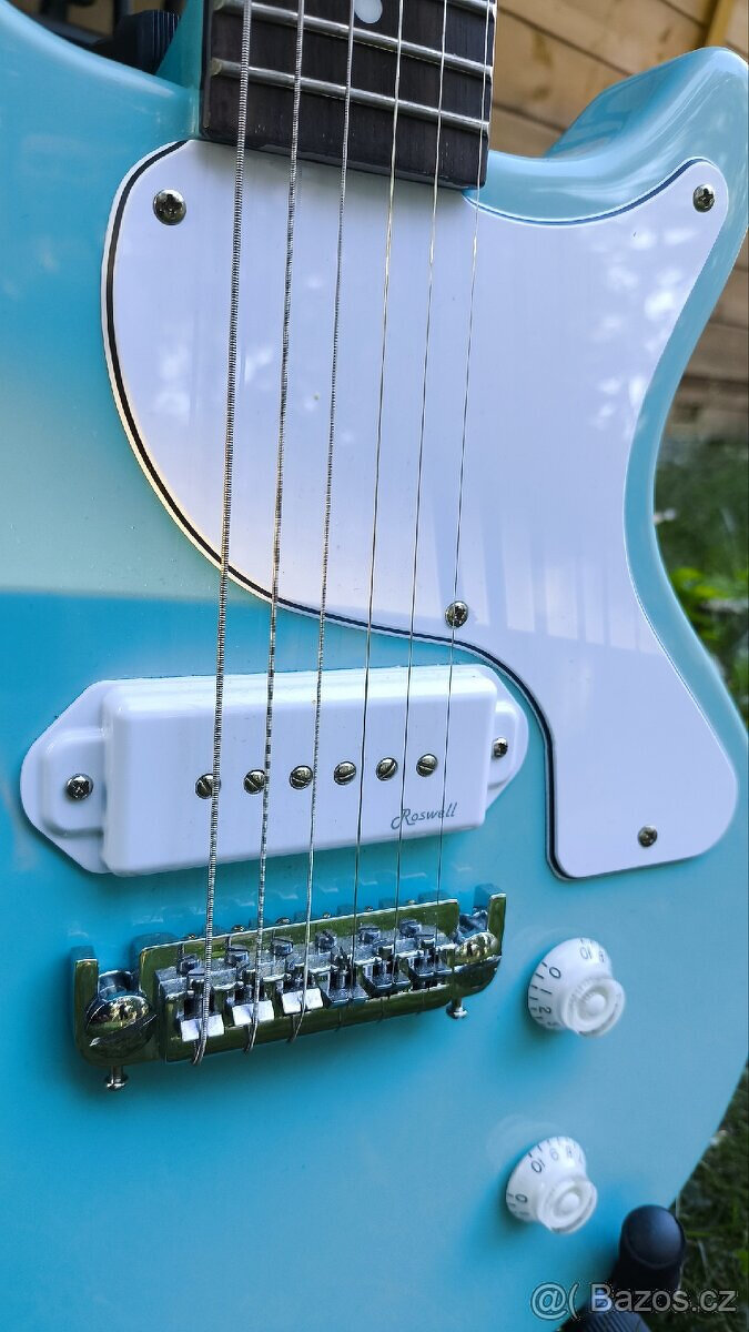 Harley Benton DC-Junior FAT Benton Blue - 5