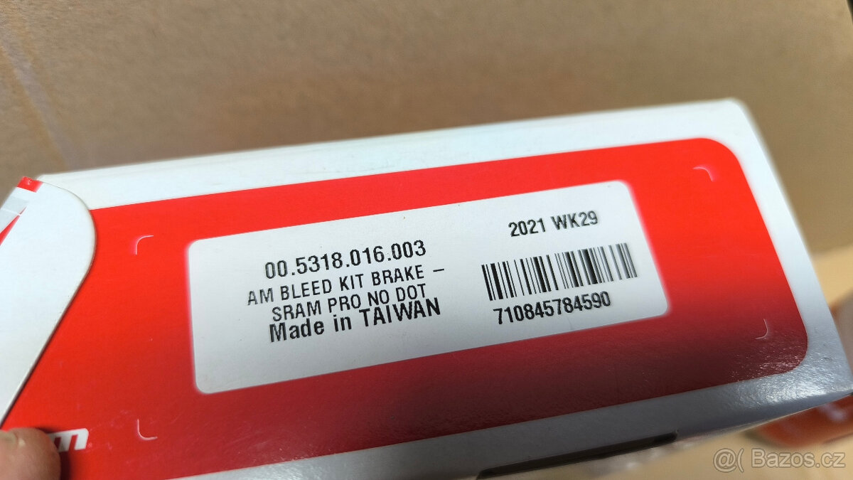 Odvzdušňovací sada SRAM Bleed Kit Pro - 5