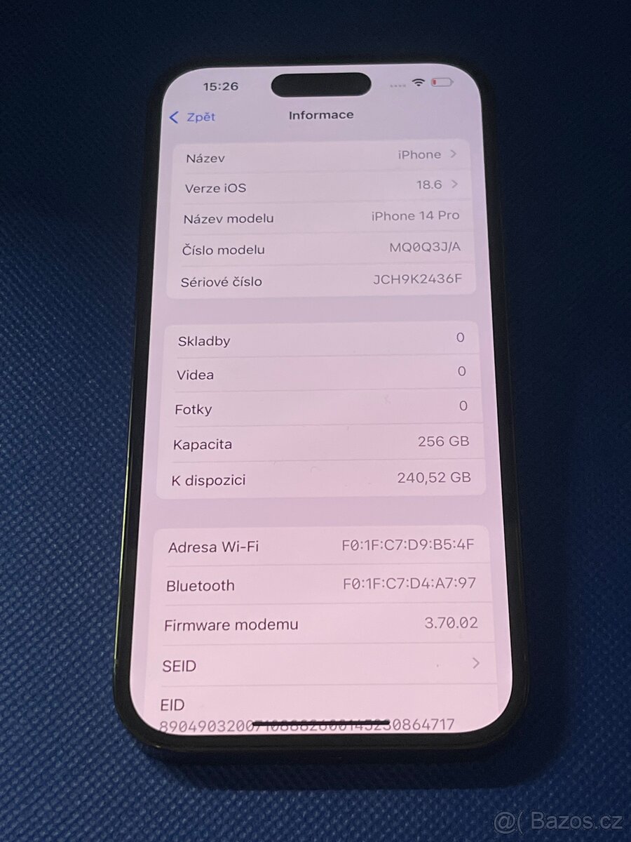 iPhone 14 Pro 256GB Graphite - 5