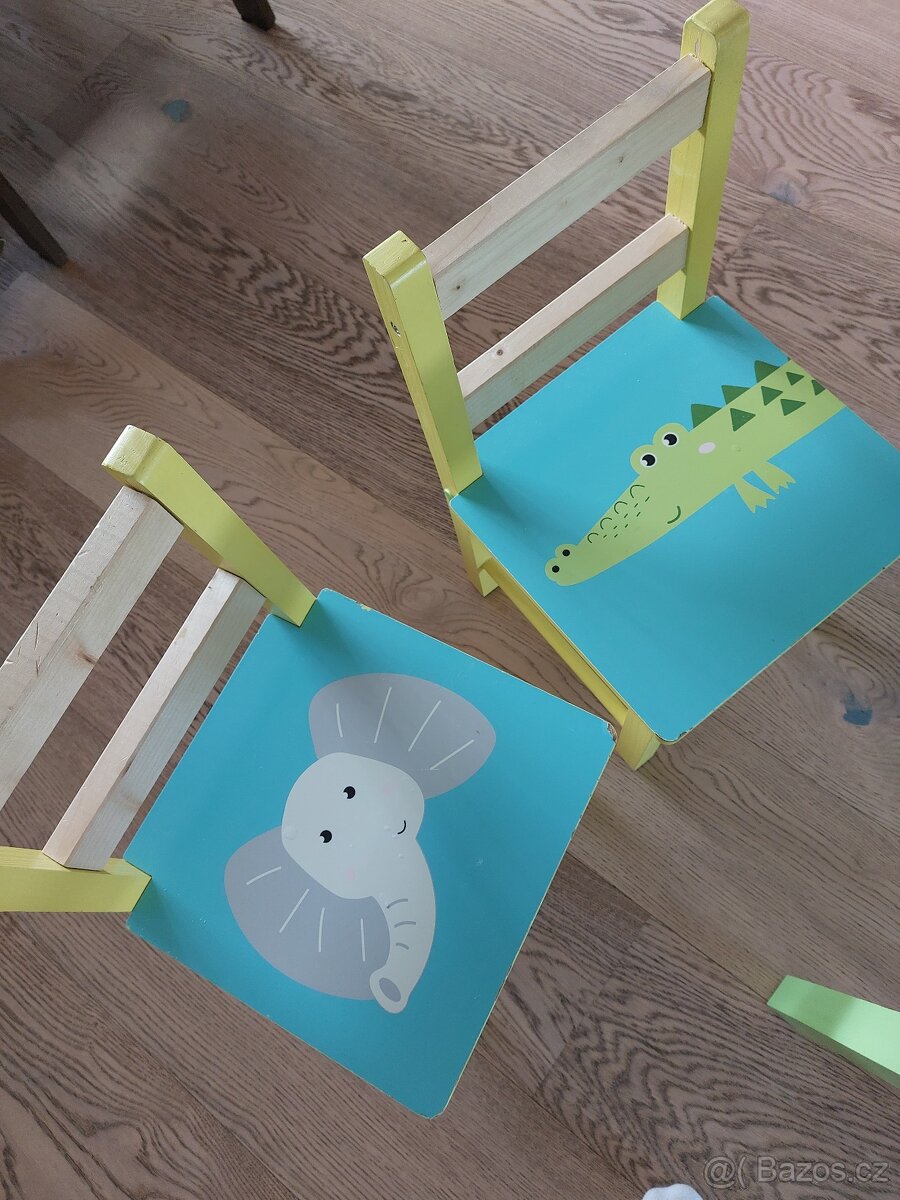 Livarno home dětský stůl se 2 židličkami Safari - 5