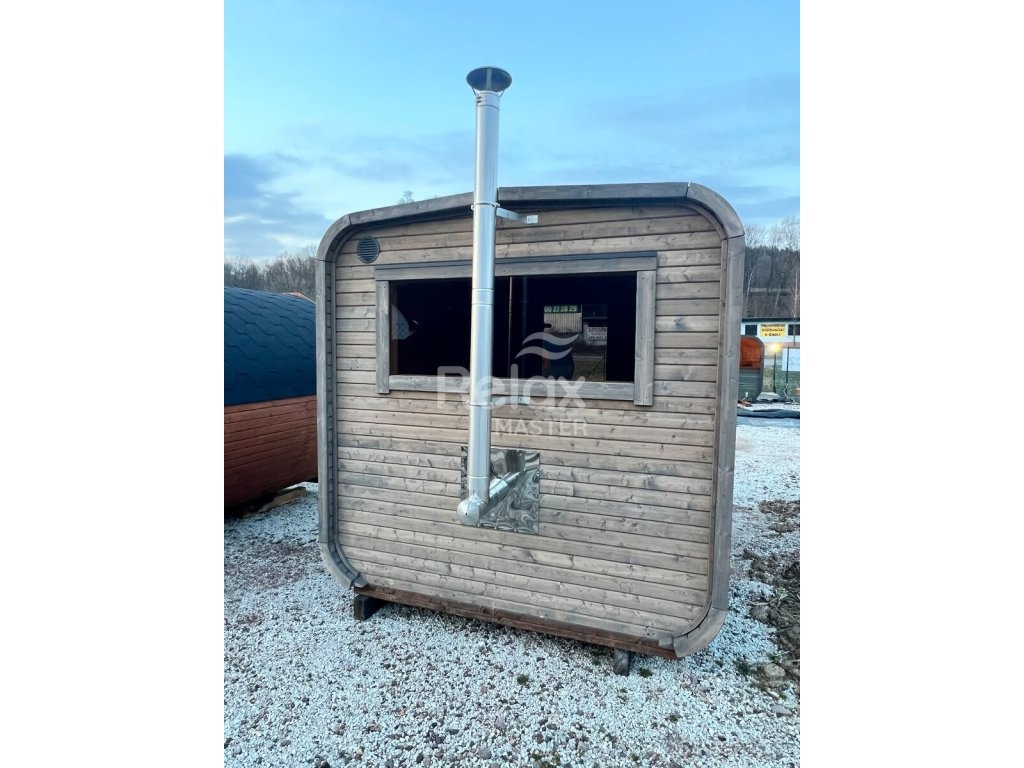 Zahradní 3M CUBE SAUNA s terasou - 5