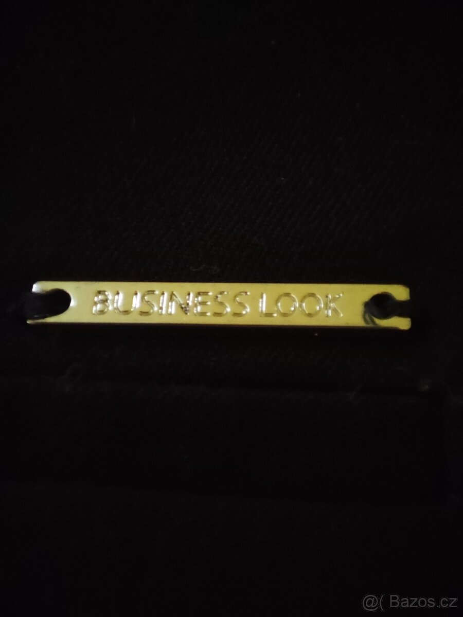 Společenské kalhoty, černé, vel. 38 - 5