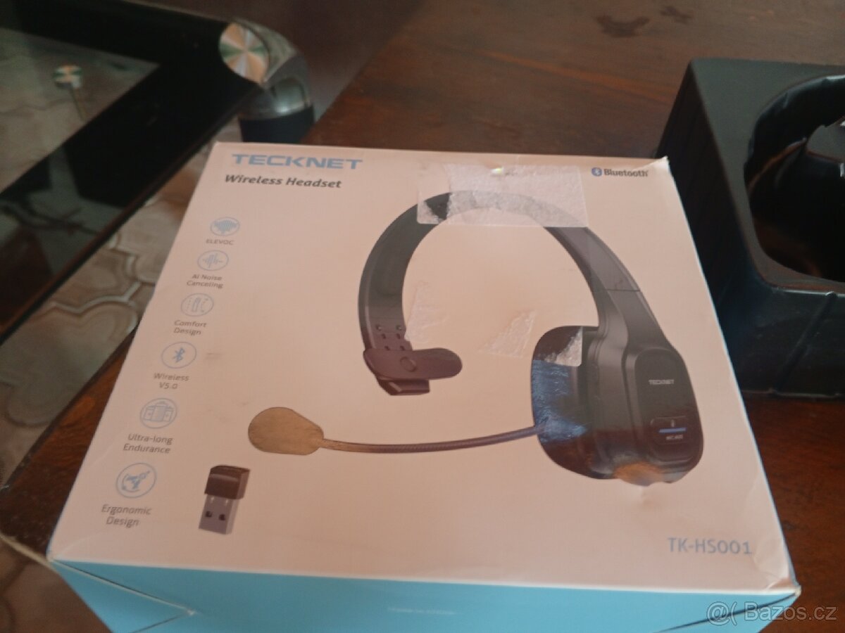 Bluetooth headset s mikrofonem. - 5