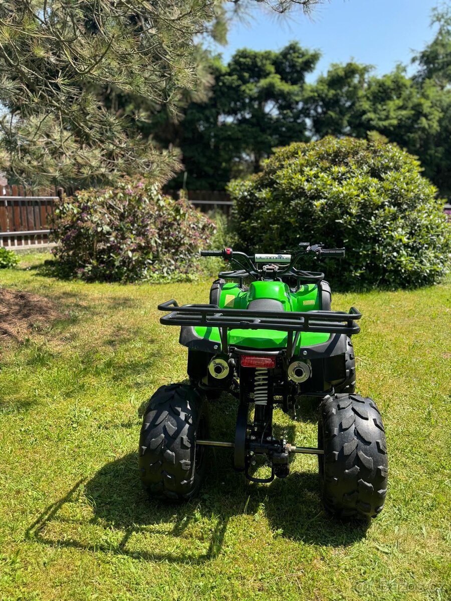 Dětská čtyřkolka 125cc Hummer RS Deluxe zelená poloautomat