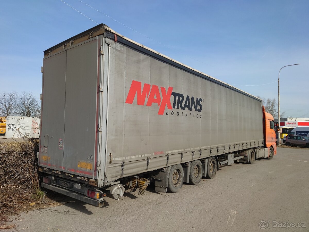 MAN TGX + Kogel LOW DECK souprava plachta - 5
