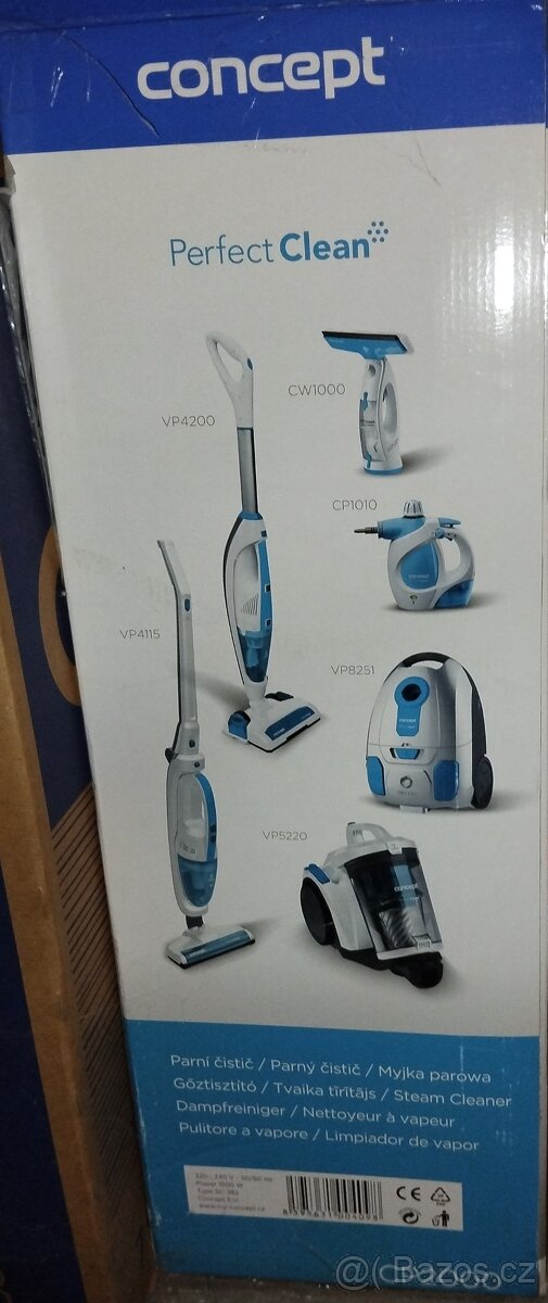 Concept Perfect Clean CP2000 2v1 parní mop - 5
