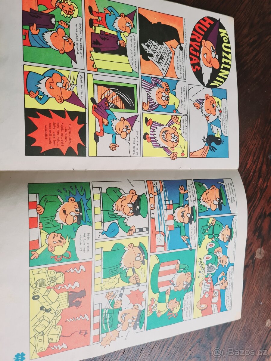 Čtyřlístek c.1 z roku 1969 PODEPSÁN NĚMEČEK - 5