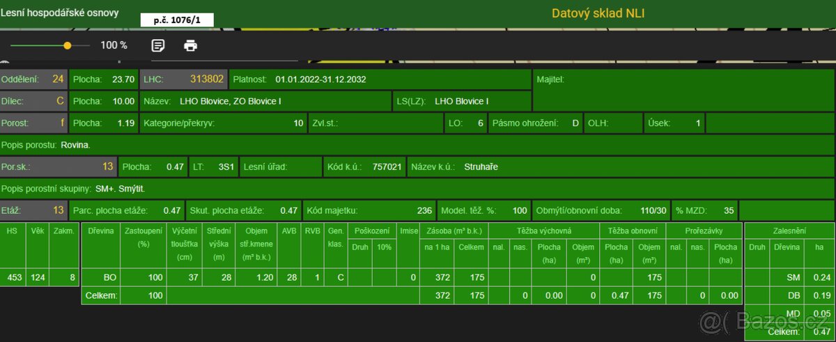 Prodám pozemky v katastrálním území Struhaře - 5