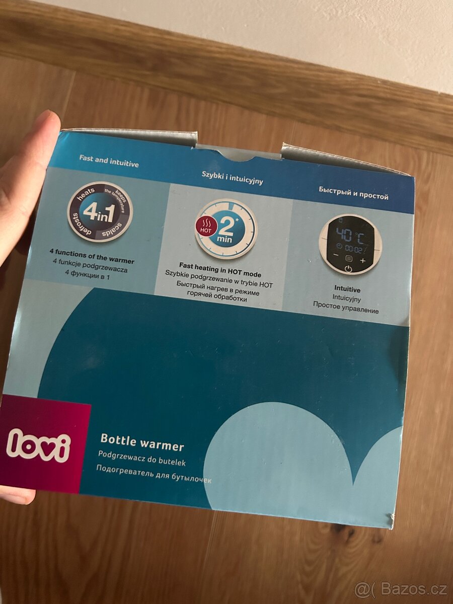 Ohřívač lahví mléka a příkrmu Lovi - 5