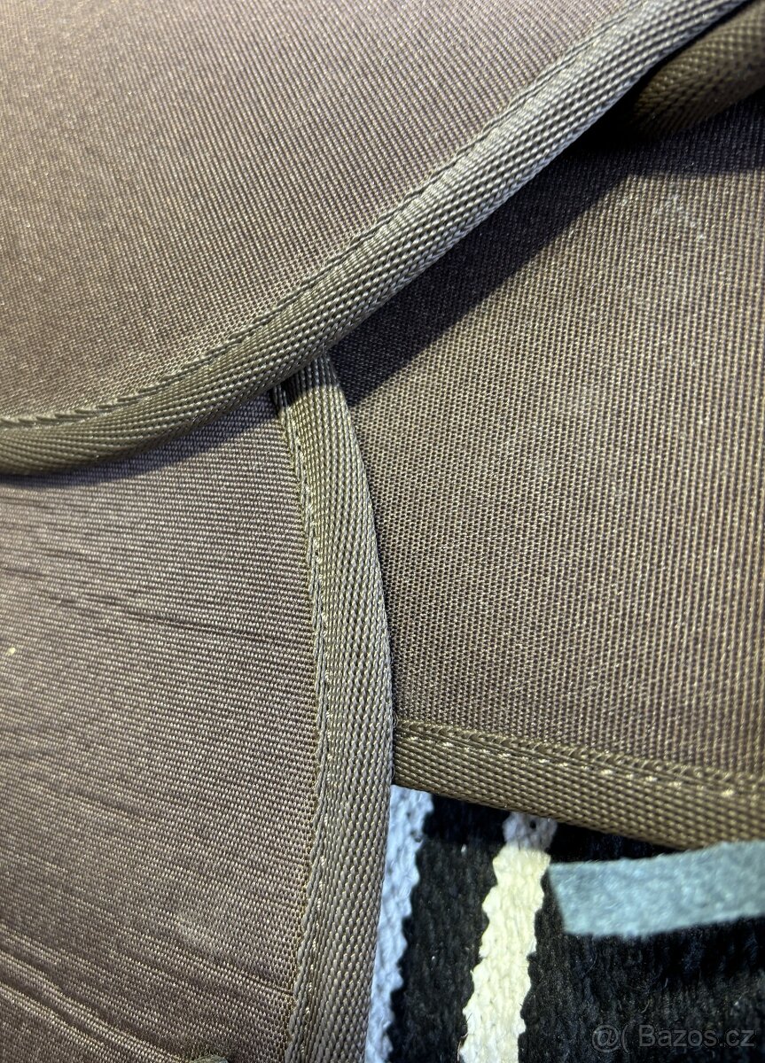 Westernový sedlový komplet 3) hnědý WADE - 5