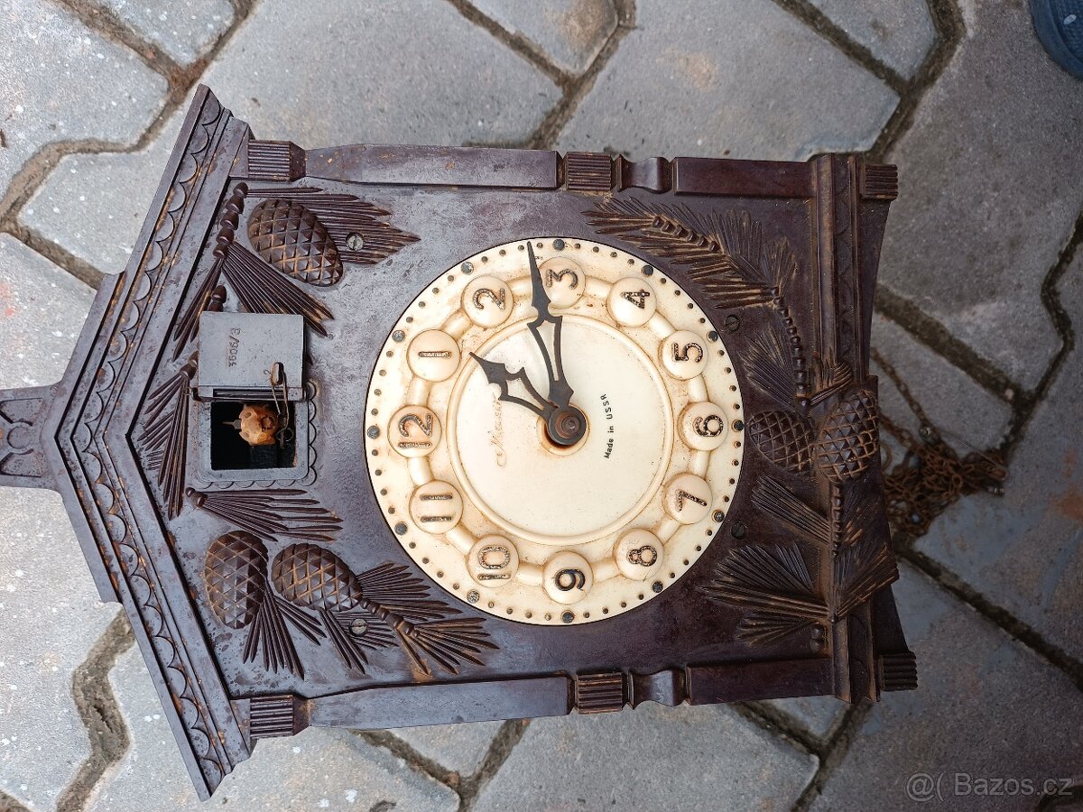 Starožitné hodiny kukačky. - 5