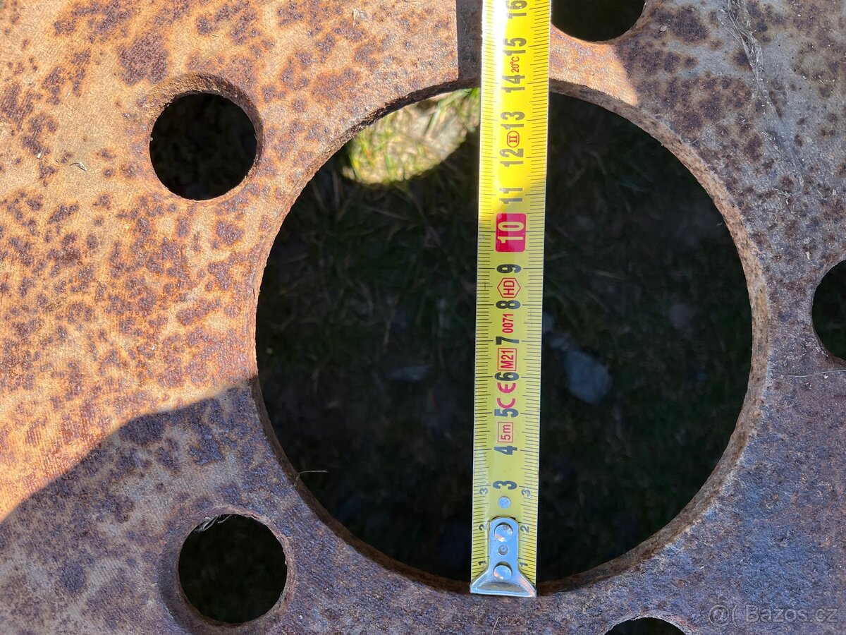 Starý disk 55cm, rozteč 19,5cm, 5 děr - 5