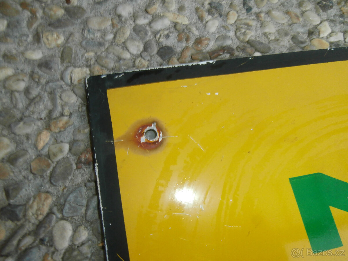 Cedule starší POLICIE státní hranice za 1.000 kč - 5