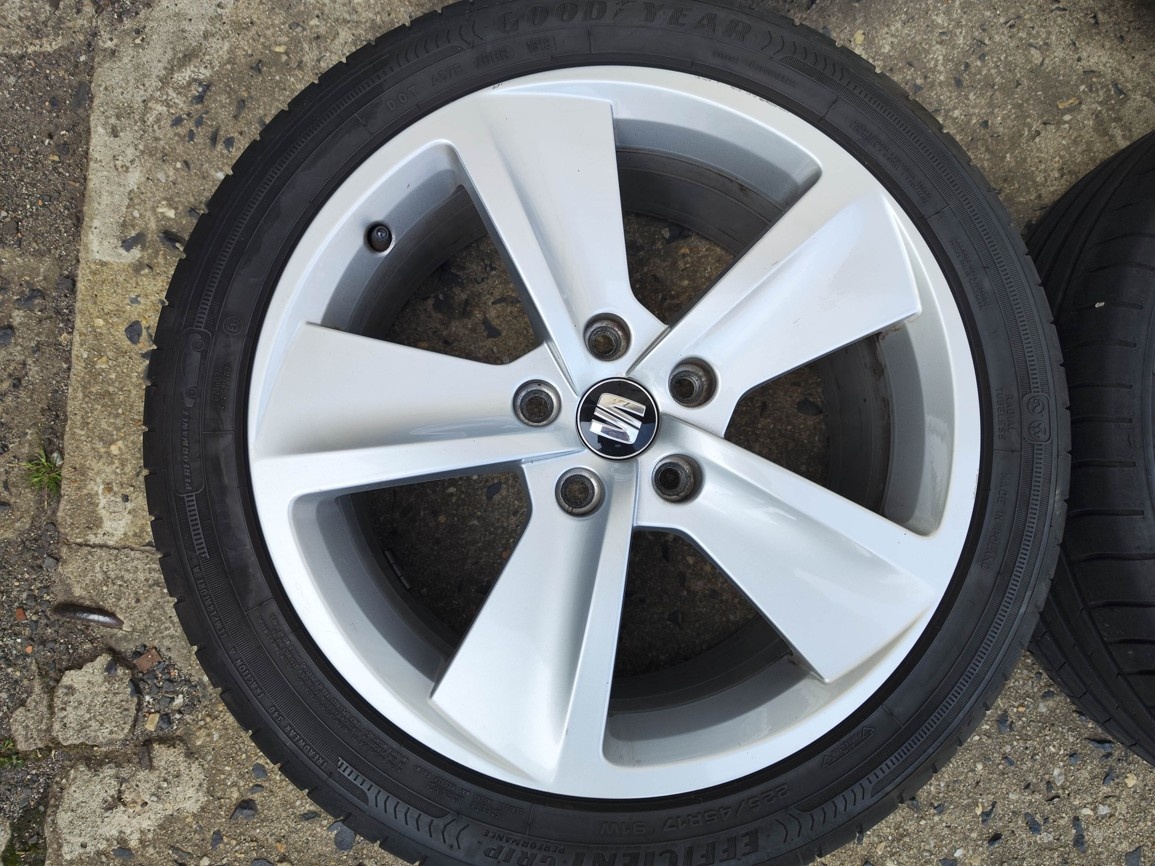 17"letní alu sada 5x112 origo Seat Leon 3 Octavia 3 Golf 7 - 5