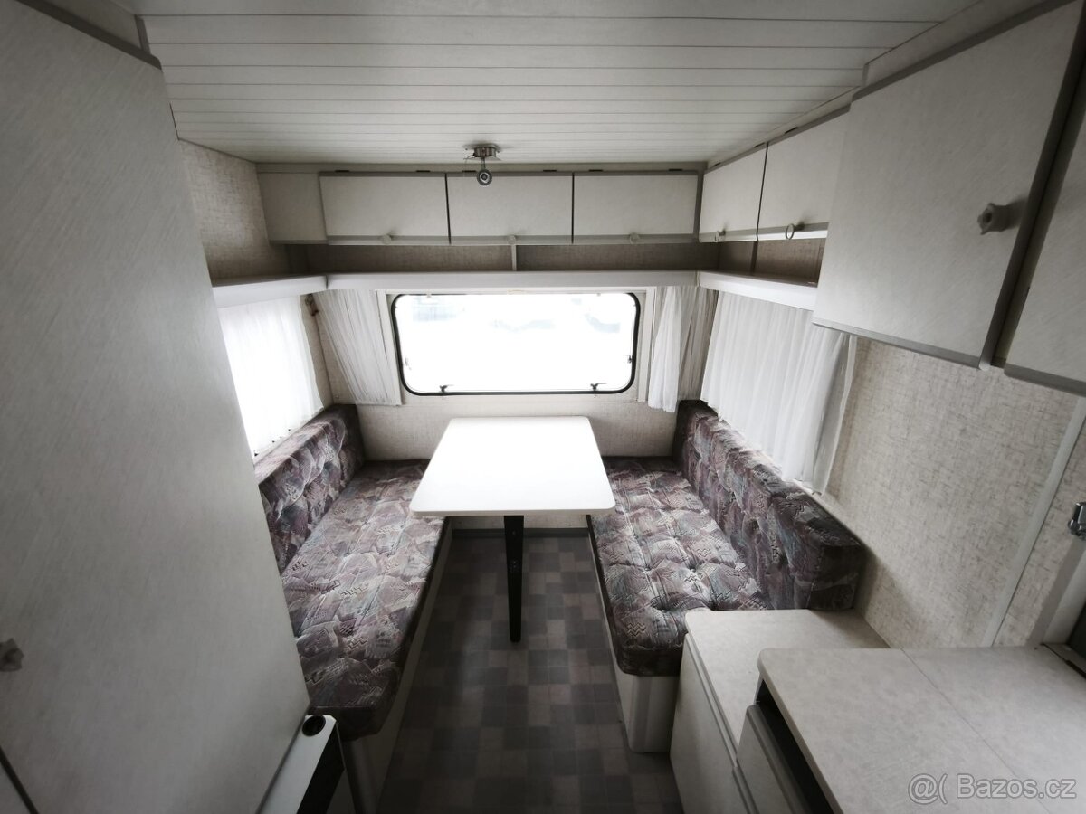 Burstner 390, solár, lehký karavan, nová STK, 100km/h - 5