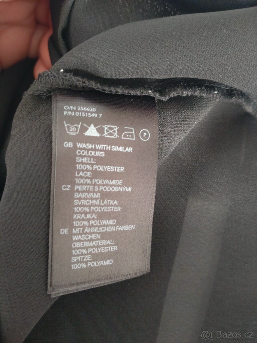 Černá halenka H&M - 5