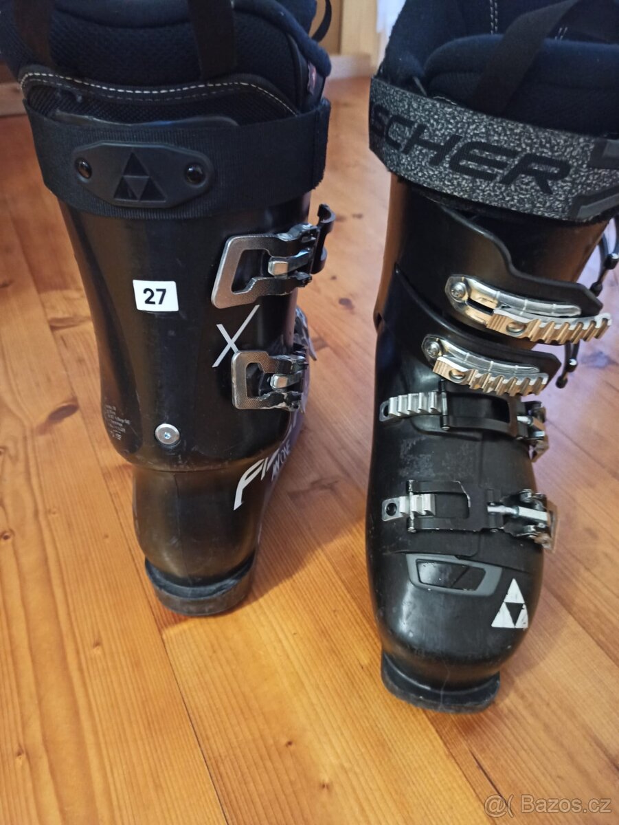 Freestyle lyže Atomic, lyžáky Fišer 27 - 5