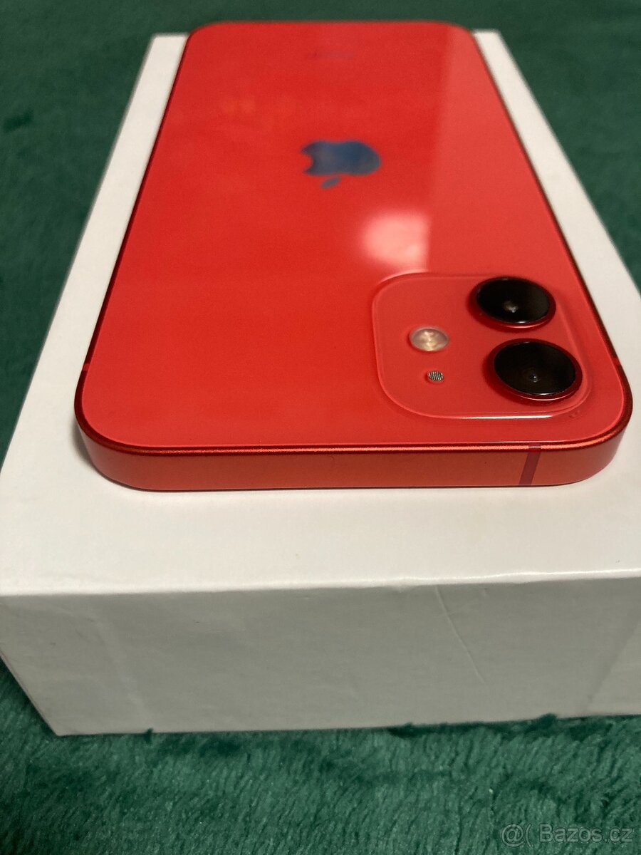 iPhone 12 128GB Červený Baterie 93% - 5