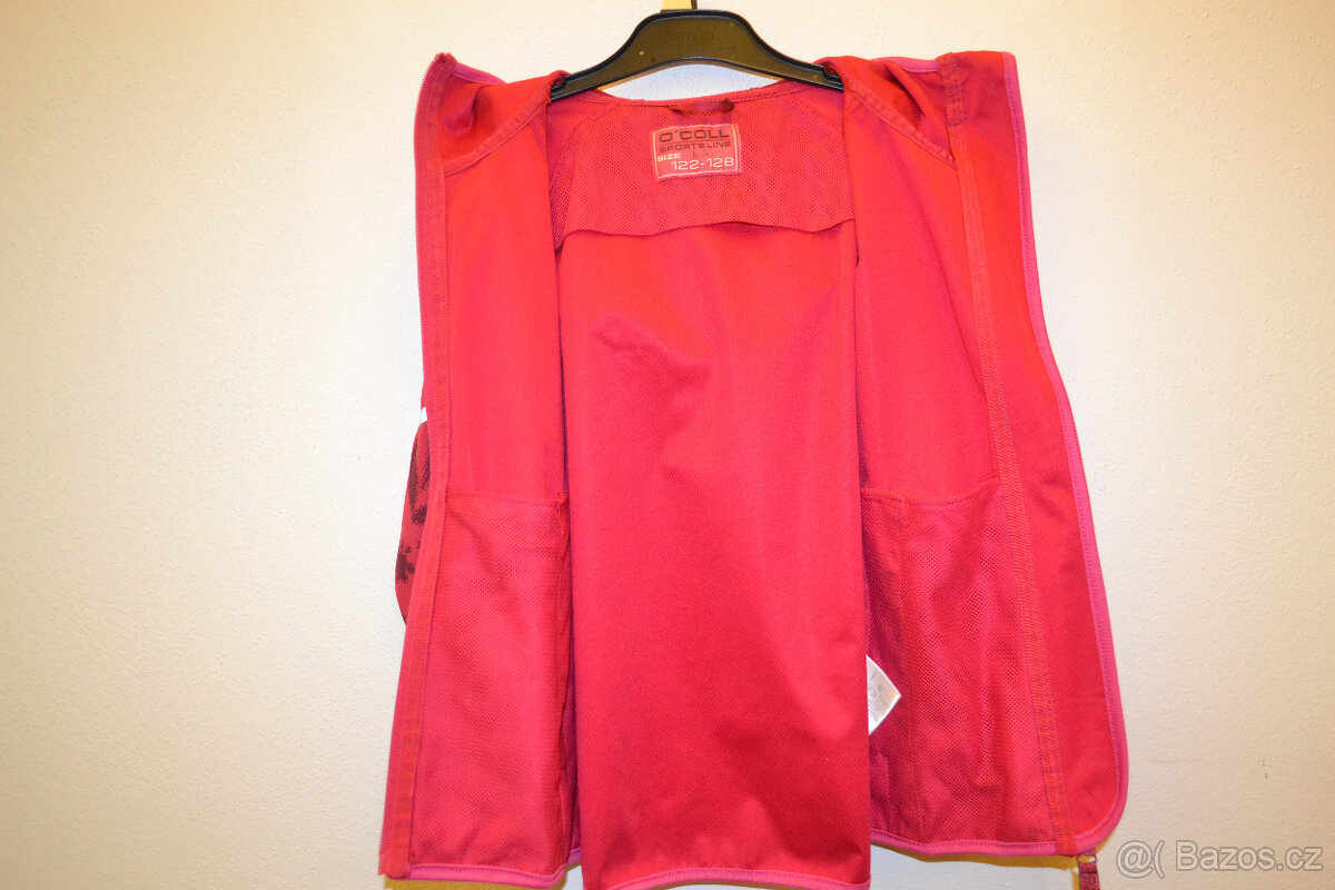 Softshellová bunda zn. O'coll vel.122/ 128 - 5
