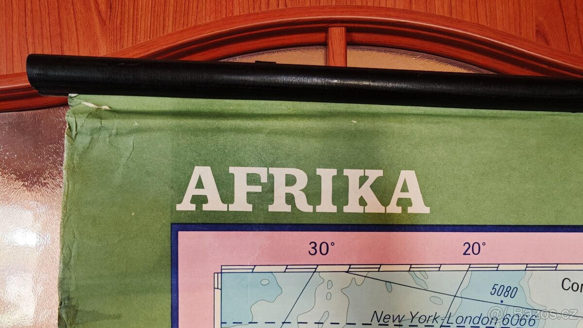 Školní zeměpisná mapa Afriky - 5