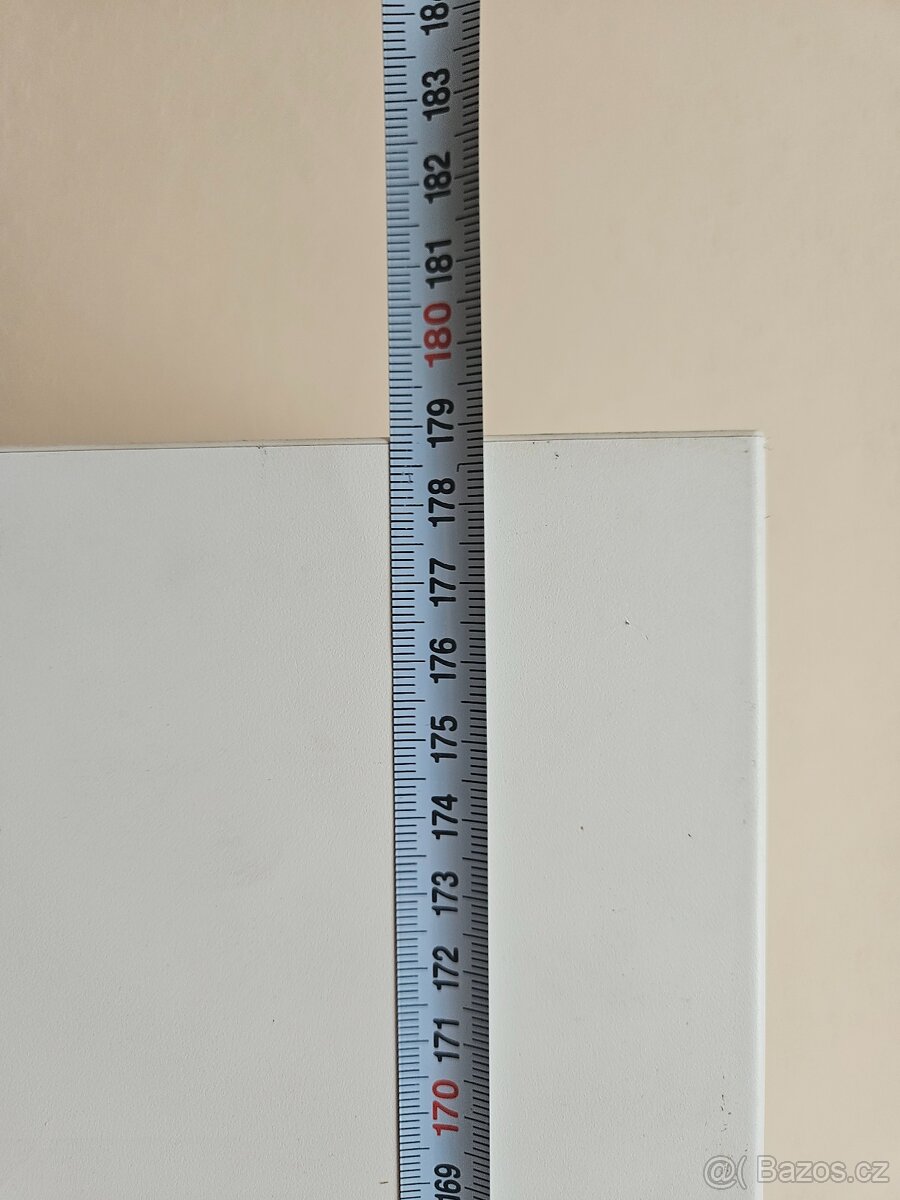 Skříň ikea s policemi 180cm, bílá - 5