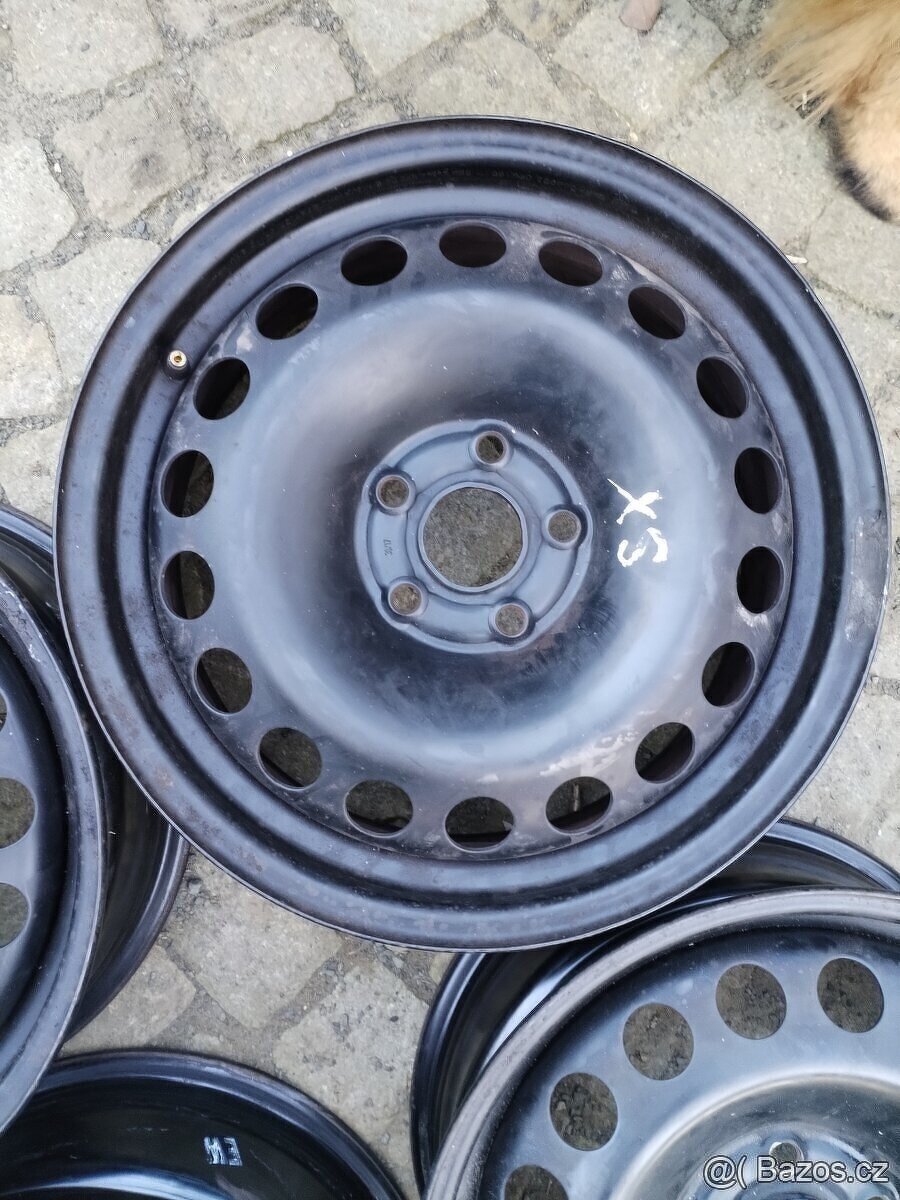 plech. disky 5x105 R16 ET41 OPEL astra J K mokka - 5