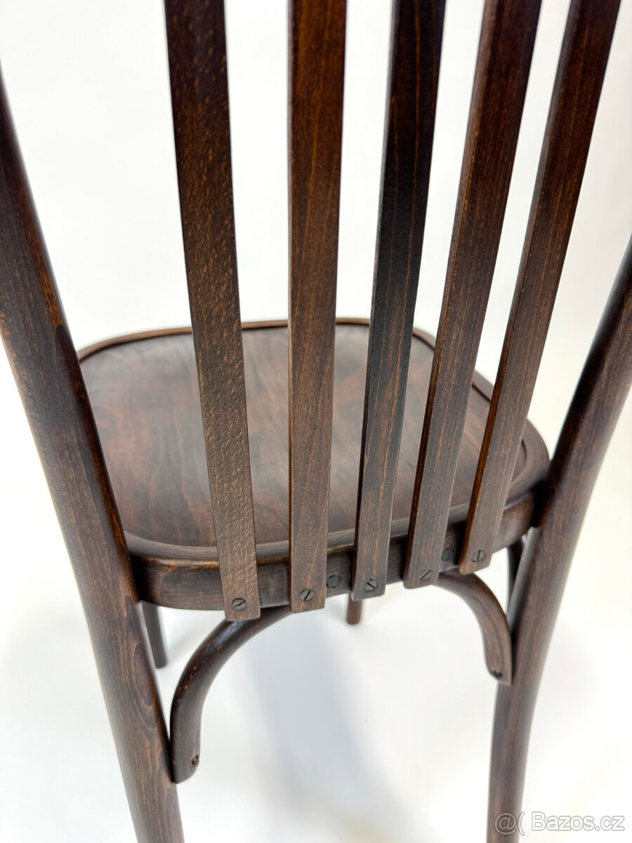 Unikátní židle, arch. Josef Hoffmann, renovace, 2ks - 5