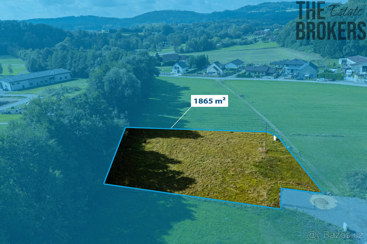Prodej stavebního pozemku o výměře 1865 ,2, Helvíkovice, Žam - 5