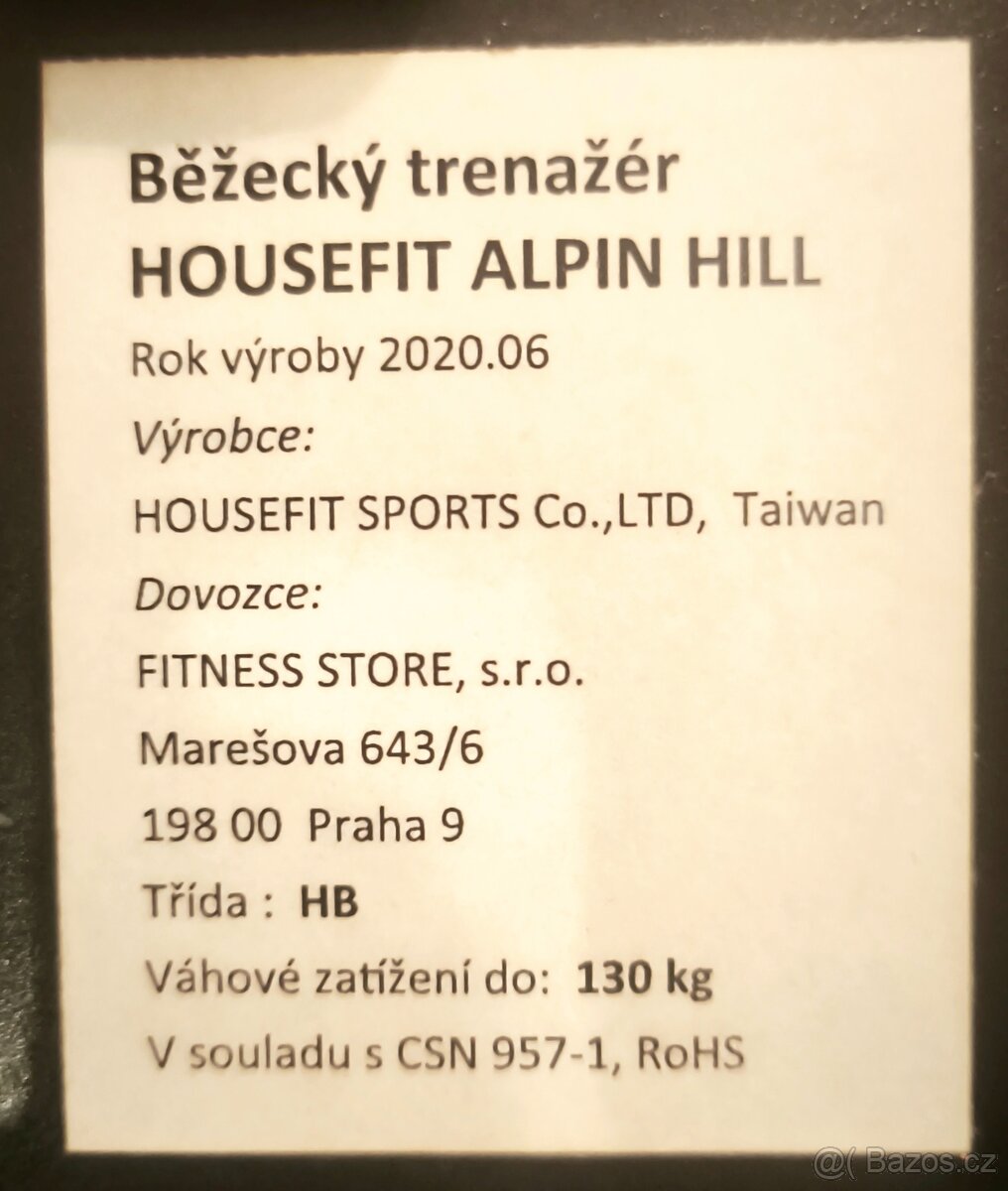 Běžecký trenažér HOUSEFIT - 5