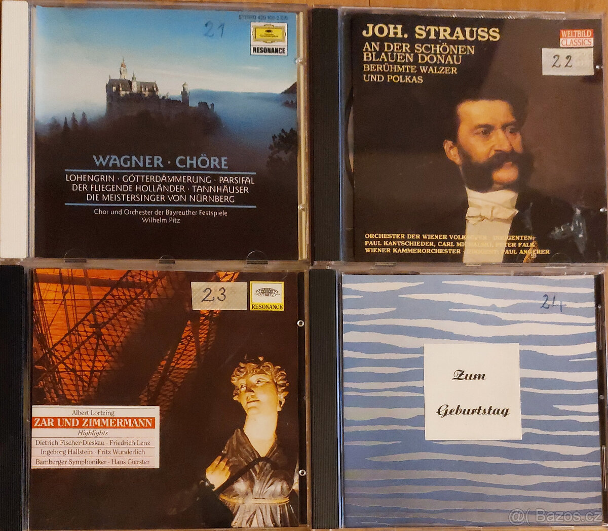 CD s převážně klasikou hudbou. - 5