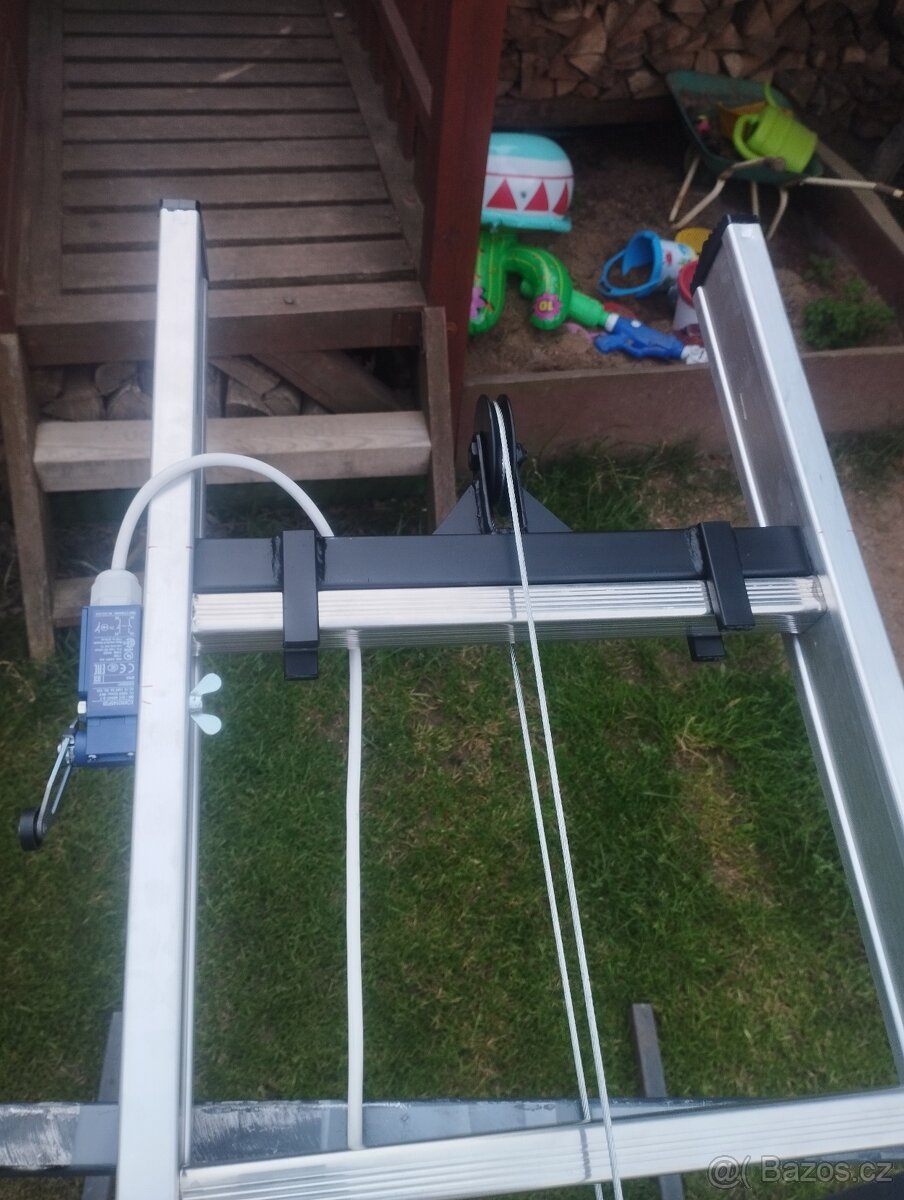 stavební výtah vrátek jednodílný. - 5