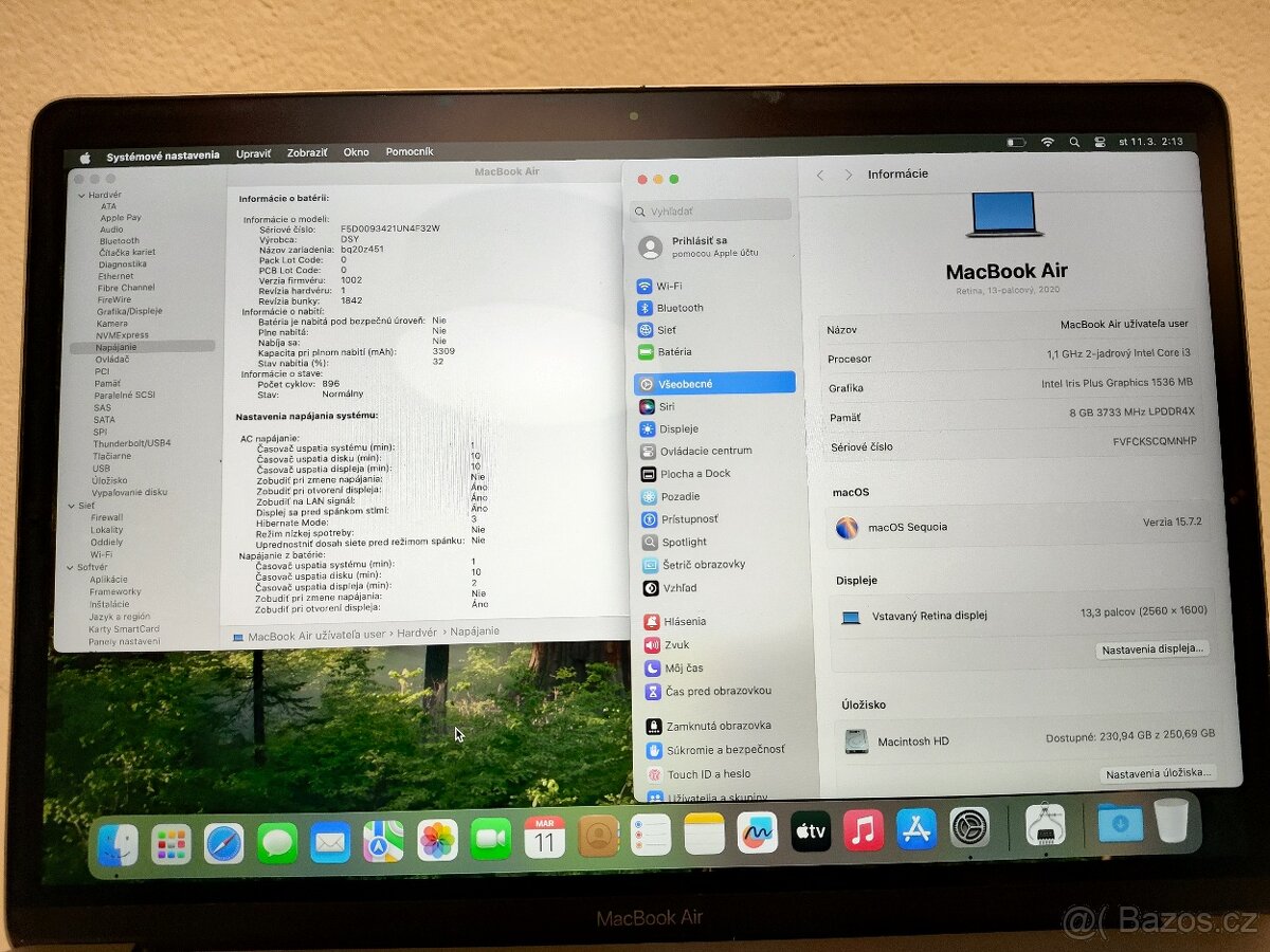 MacBook Air 2020 | i3 • 8GB • 256GB - 5