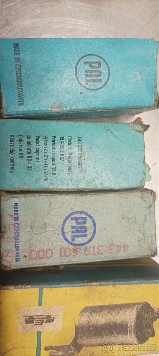 RETRO PŘERUŠOVAČE a RELÉ 12 V - 5