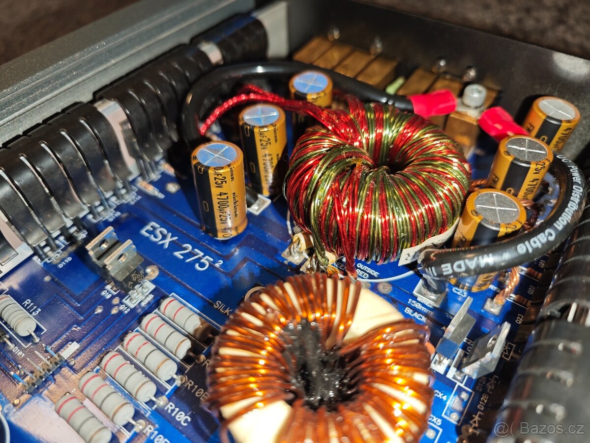 Zesilovač do auta ESX Q275.2 - 5