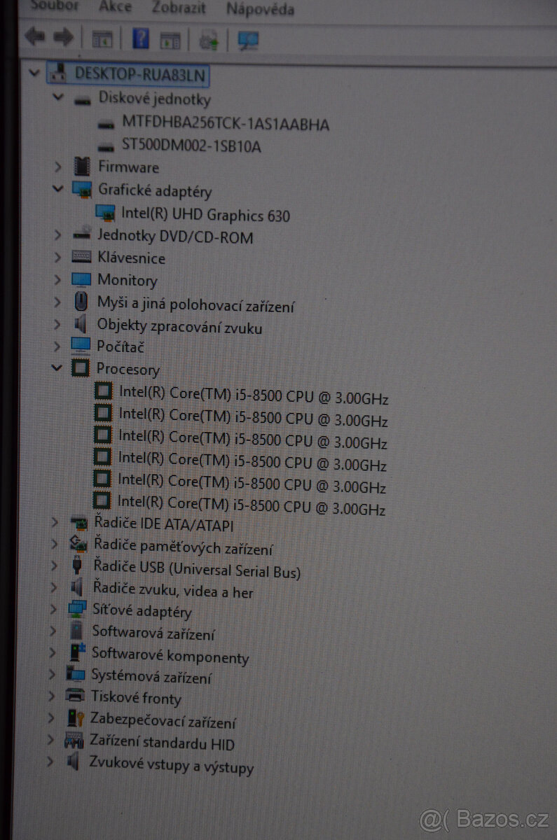 HP Prodesk 400 G5 SFF i5/16GB/SSD256+500GB/Záruka - 5