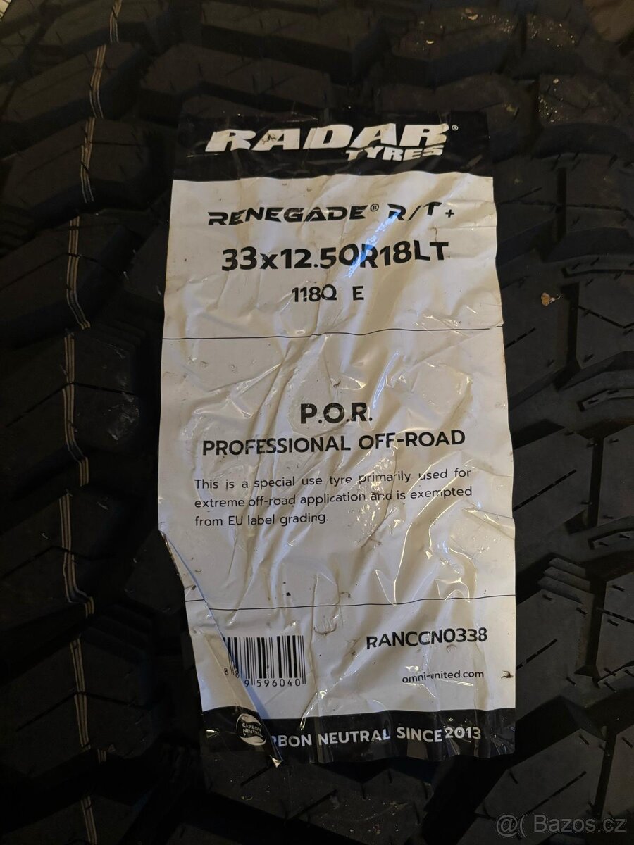 OFFroad pneu 33 x 12.50 x 18