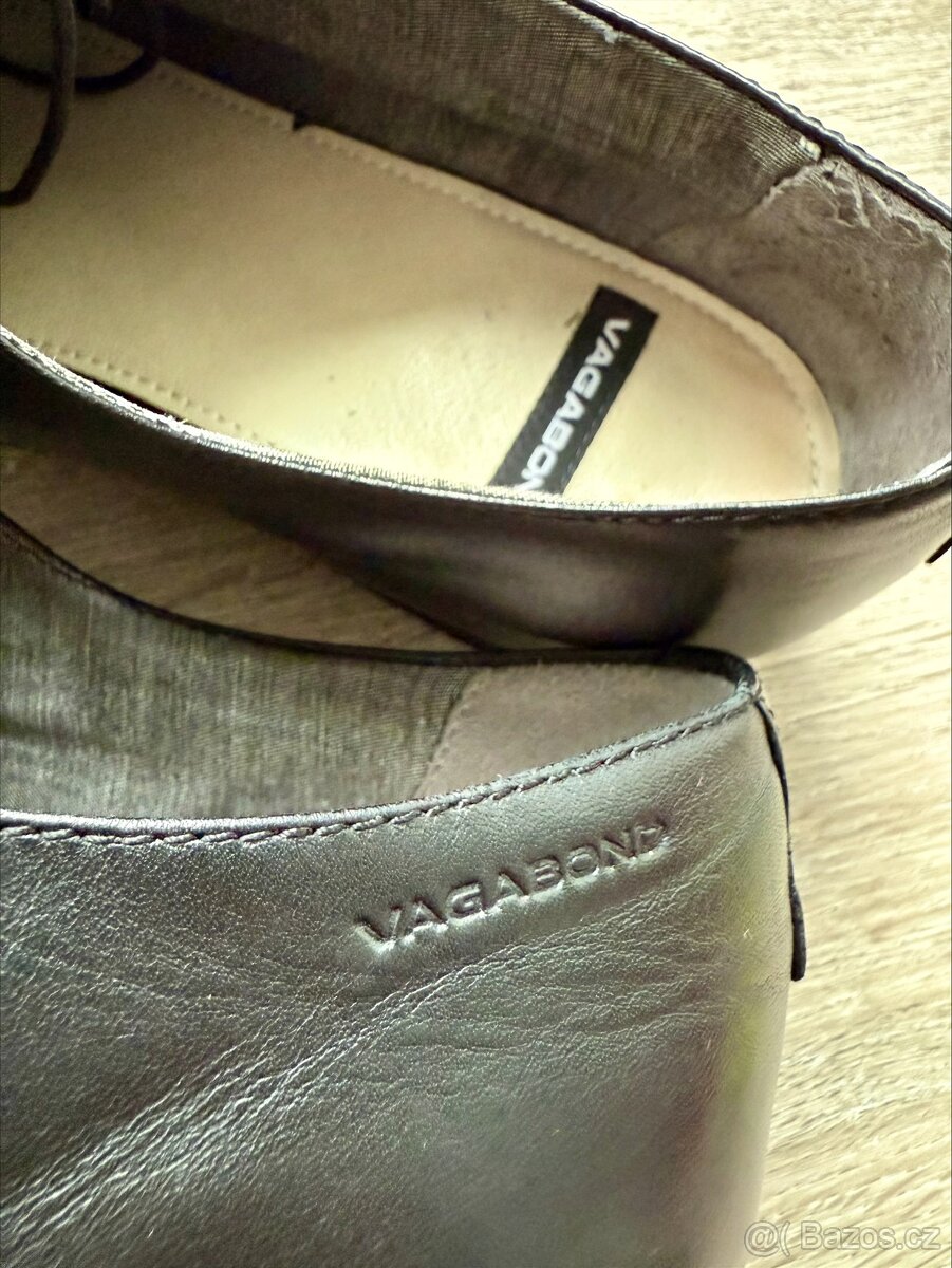 Pánské společenské boty Vagabond, černé - 5