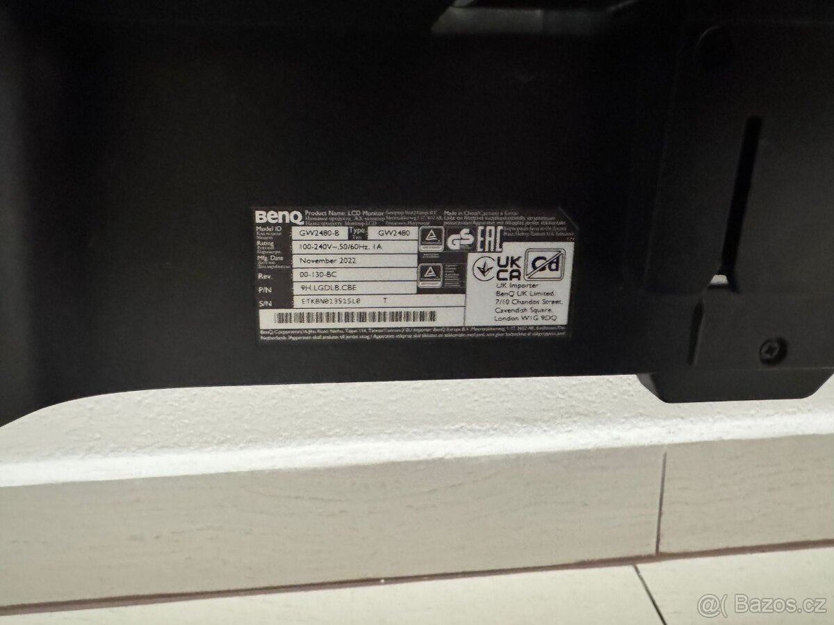 Monitor BenQ GW 2470 (fleky na displeji) - 5