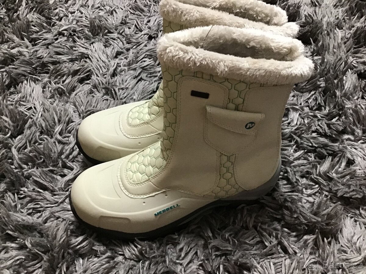 Dámská zimní obuv Merrell Whiteout ZIP Waterproof - 5