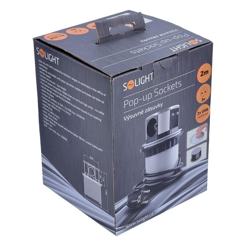 Prodám výsuvný blok zásuvek - 5