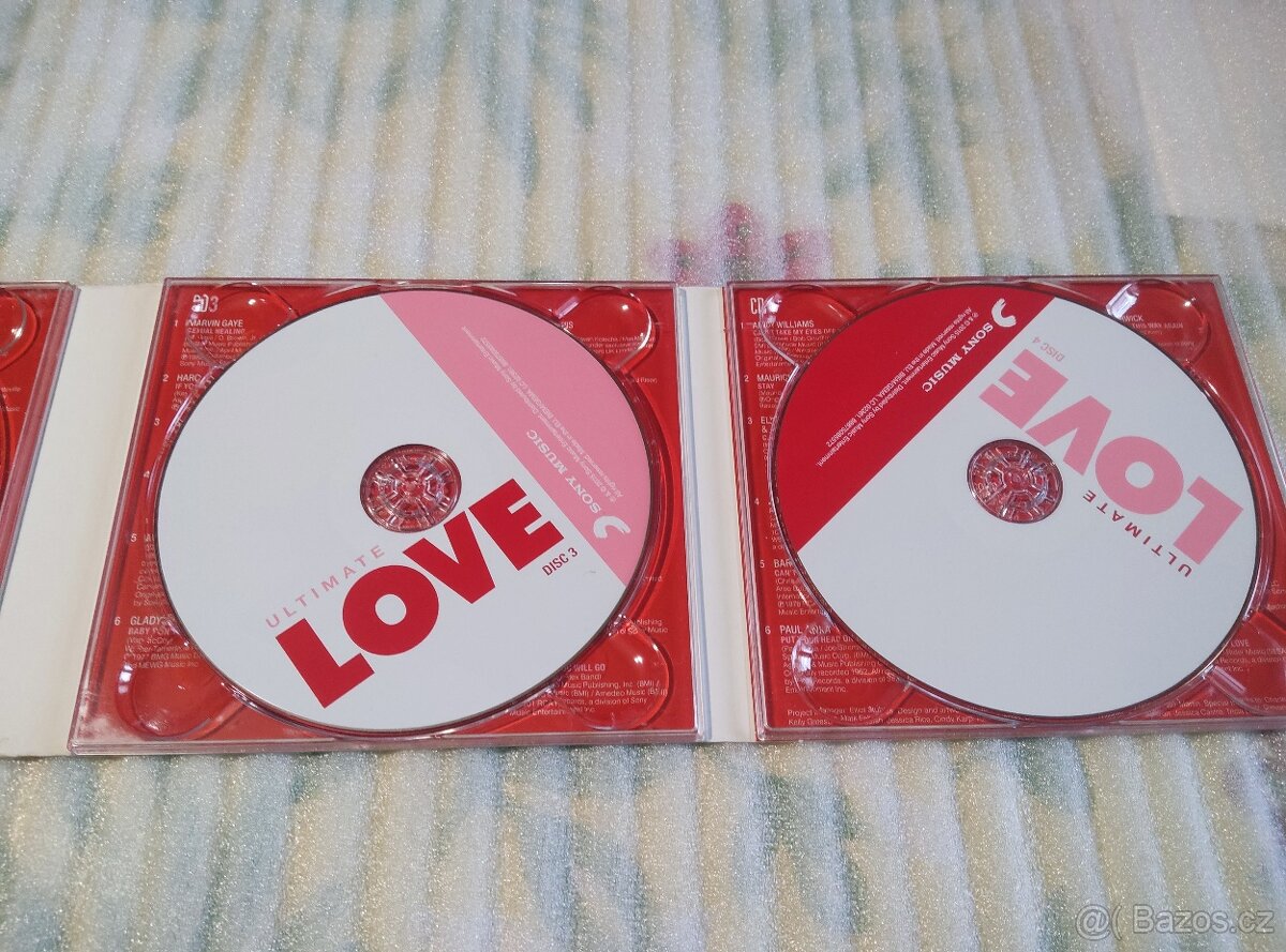 Cd - Greatest - 3 cd Disco , 4 cd - Love Songs - 5