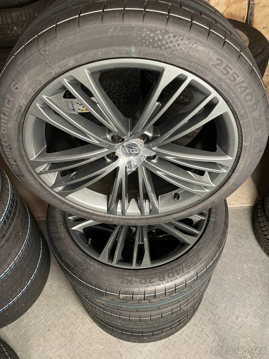 Alu kola NOVÁ AUDI A7 4K 20 255/40 Continental - 5