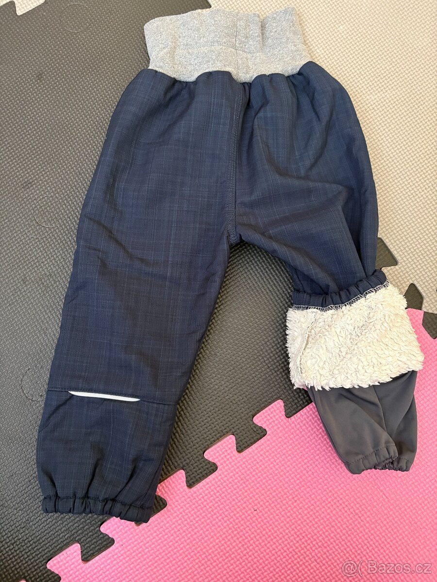 Softshellové kalhoty 92 - 98 - 5