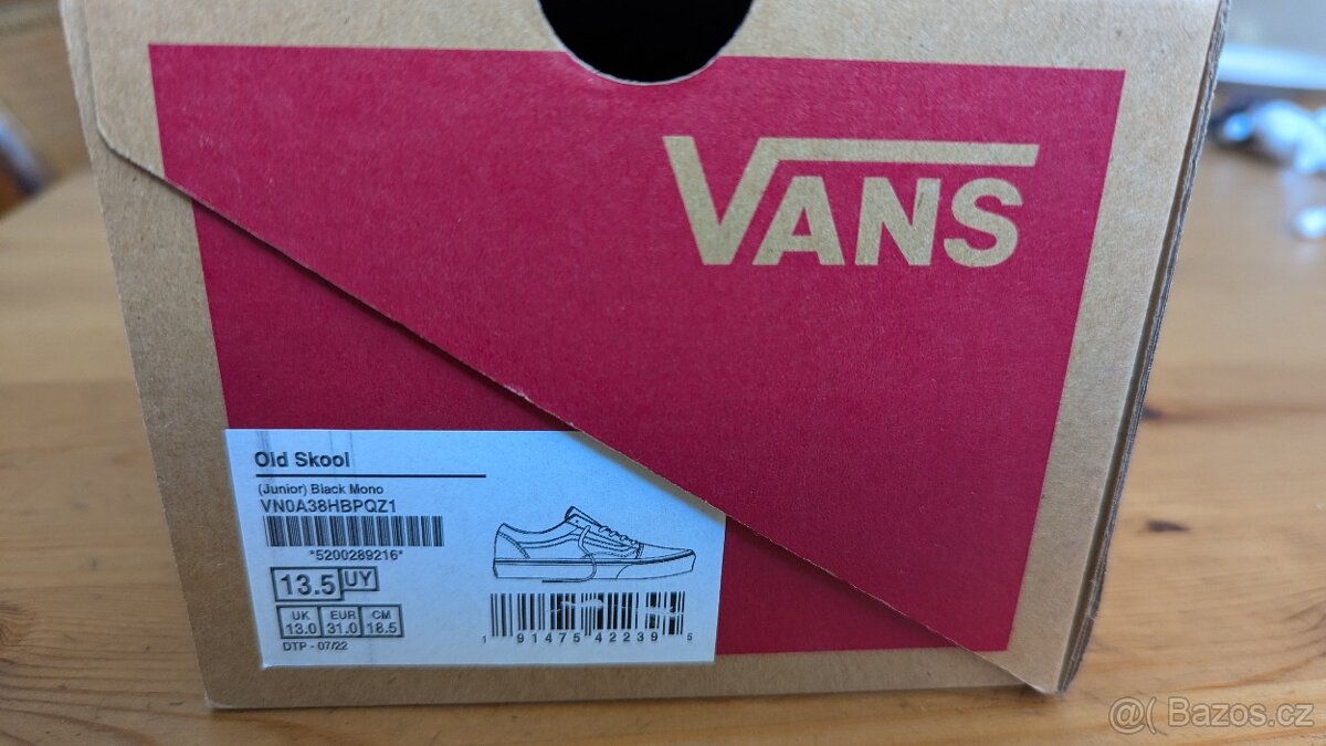 Dětské boty Vans Old Skool vel. 31 - 5